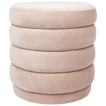 Elbert Velvet Footstool